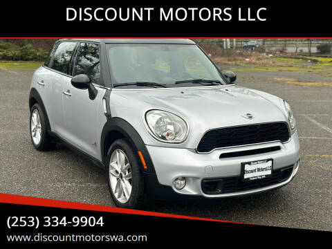 2013 MINI Countryman for sale at DISCOUNT MOTORS LLC in Federal Way WA