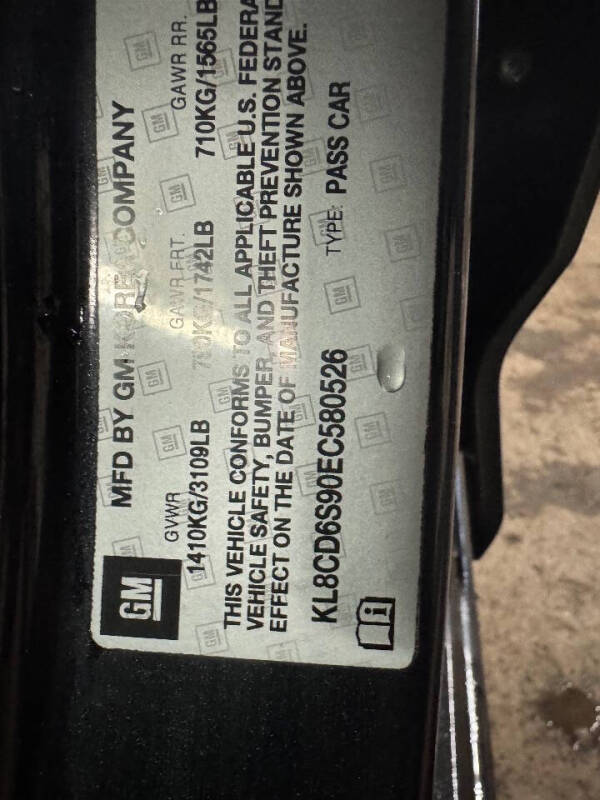 2014 Chevrolet Spark 1LT CVT