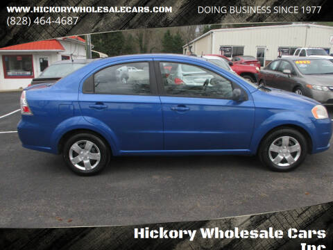 2010 Chevrolet Aveo for sale at Hickory Wholesale Cars Inc in Newton NC