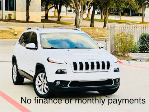 2016 Jeep Cherokee for sale at Texas Drive Auto in Dallas TX