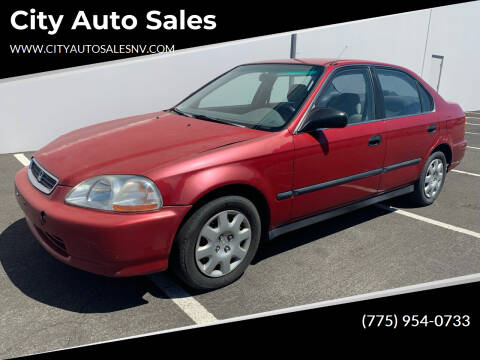 1998 Honda Civic for sale at City Auto Sales in Sparks NV