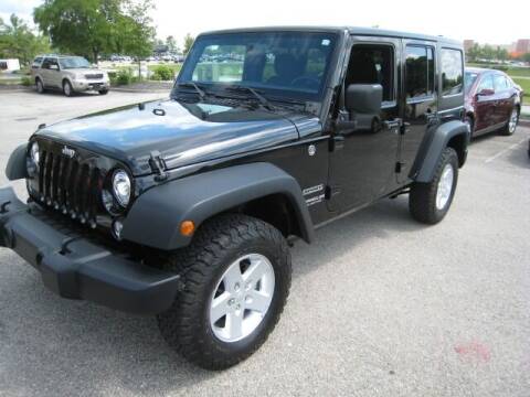 2017 Jeep Wrangler Unlimited for sale at FINNEY'S AUTO & TRUCK in Atlanta IN