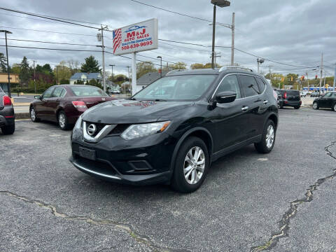 2015 Nissan Rogue for sale at M & J Auto Sales in Attleboro MA