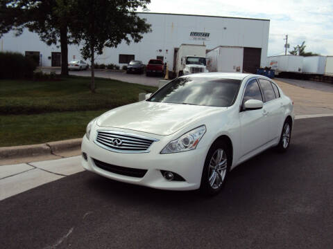 2011 Infiniti G25 Sedan for sale at ARIANA MOTORS INC in Addison IL