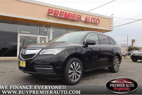 2014 Acura MDX for sale at PREMIER AUTO IMPORTS - Temple Hills Location in Temple Hills MD