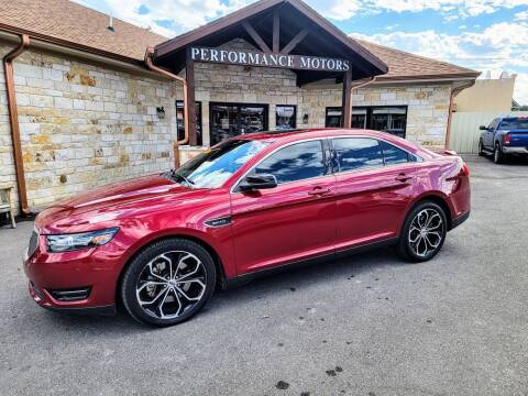 2016 Ford Taurus for sale at Performance Motors Killeen Second Chance in Killeen TX