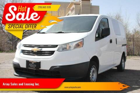 2016 Chevrolet City Express Cargo for sale at Ariay Sales and Leasing Inc. - Pre Owned Storage Lot in Denver CO