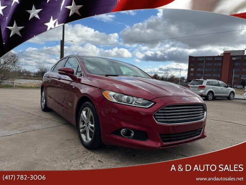 2015 Ford Fusion Energi Titanium
