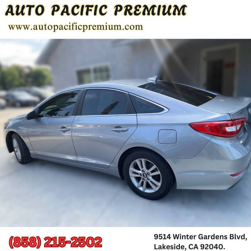 2016 Hyundai SONATA for sale at Auto Pacific Premium in Lakeside, CA