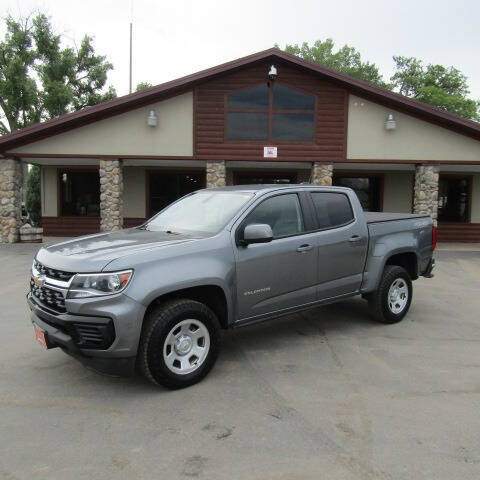 Used 2022 Chevrolet Colorado Work Truck with VIN 1GCGTBEN1N1121594 for sale in Sheridan, WY