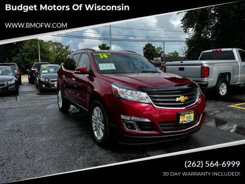 2014 Chevrolet Traverse for sale at Budget Motors of Wisconsin in Racine WI