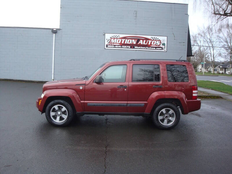 2008 Jeep Liberty for sale at Motion Autos in Longview WA