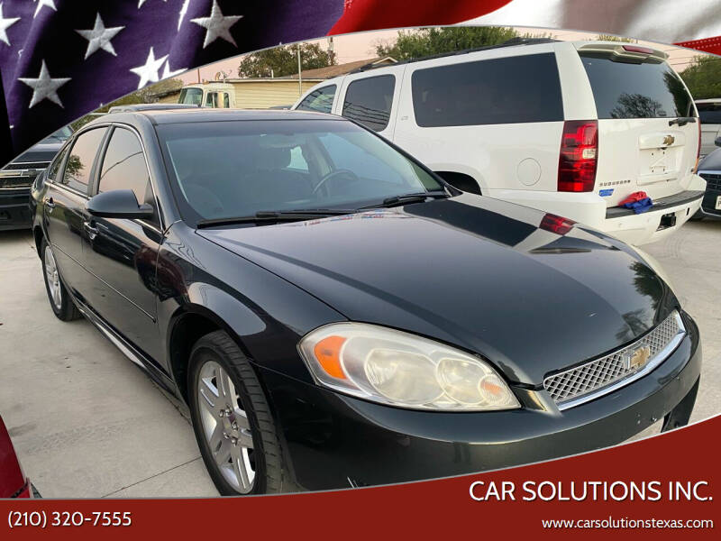 2014 Chevrolet Impala Limited for sale at Car Solutions Inc. in San Antonio TX