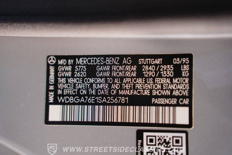 1995 Mercedes-Benz S-Class S 600