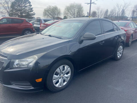 2012 Chevrolet Cruze for sale at EAGLE ONE AUTO SALES in Leesburg OH