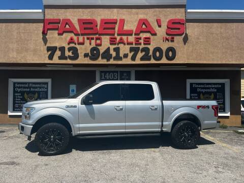 2015 Ford F-150 for sale at Fabela's Auto Sales Inc. in South Houston TX