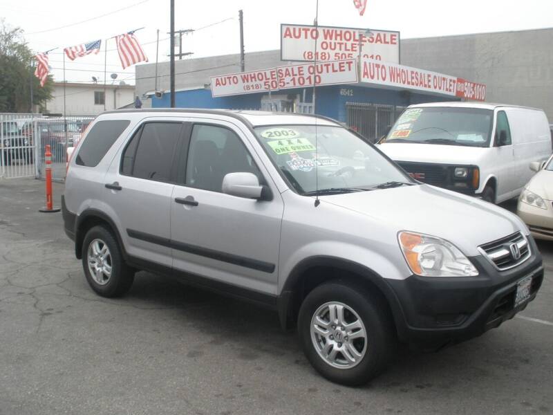 2003 Honda CR-V for sale at AUTO WHOLESALE OUTLET in North Hollywood CA