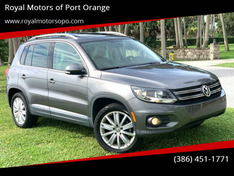 2012 Volkswagen Tiguan for sale at Royal Motors of Port Orange in Port Orange FL