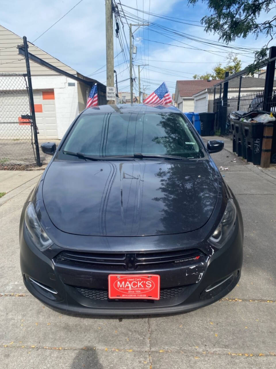 Gray 2013 Dodge Dart SXT SXT 4dr Sedan 2