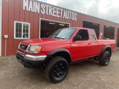 2000 Nissan Frontier for sale at Main Street Autos Sales and Service LLC in Whitehouse TX