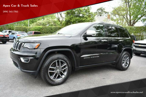 2017 Jeep Grand Cherokee for sale at Apex Car & Truck Sales in Apex NC