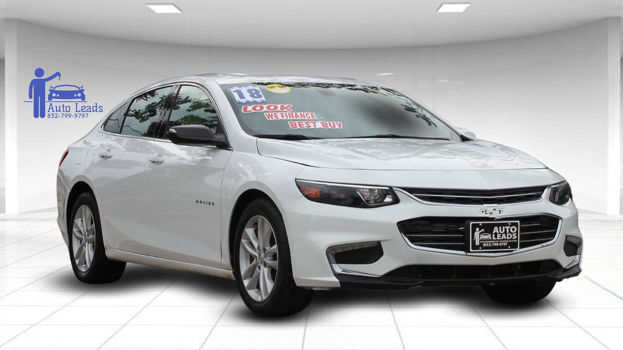 2018 Chevrolet Malibu for sale at AUTO LEADS in Pasadena, TX