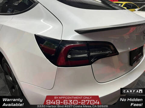 2021 Tesla Model 3 Standard Range Plus