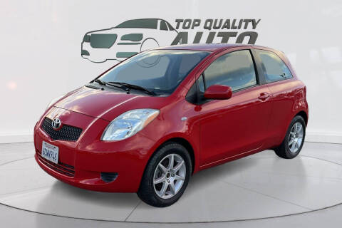 2007 Toyota Yaris for sale at TOP QUALITY AUTO in Rancho Cordova CA
