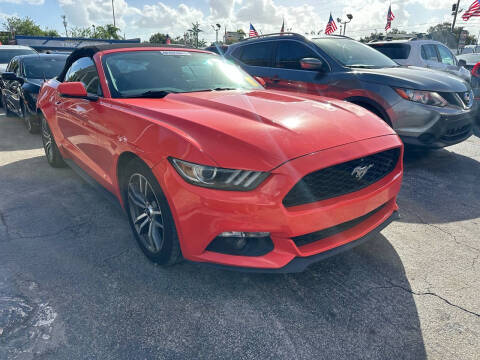 2015 Ford Mustang for sale at America Auto Wholesale Inc in Miami FL