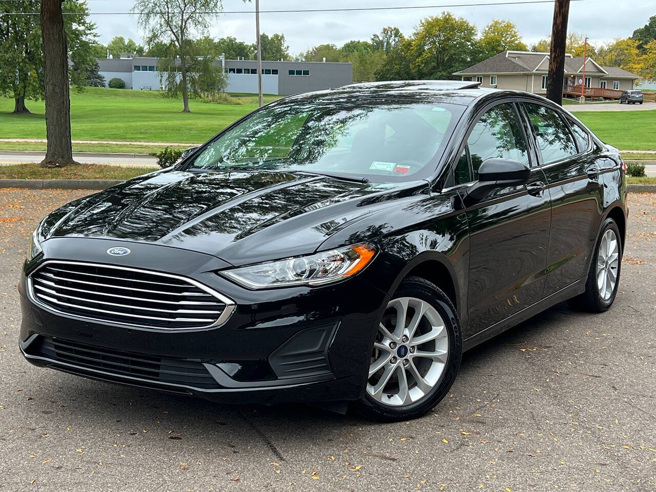 2020 Ford Fusion Hybrid for sale at Spartan Elite Auto Group LLC in Lansing, MI