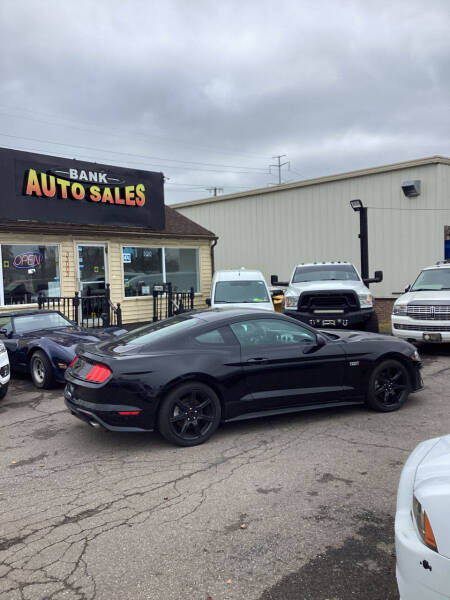 2019 Ford Mustang for sale at BANK AUTO SALES in Wayne MI