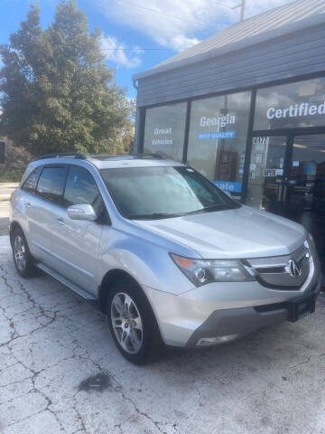 2008 Acura MDX for sale at Georgia Certified Motors in Stockbridge GA