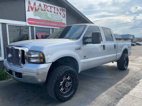 2006 Ford F-250 Super Duty for sale at Martins Auto Sales in Shelbyville KY
