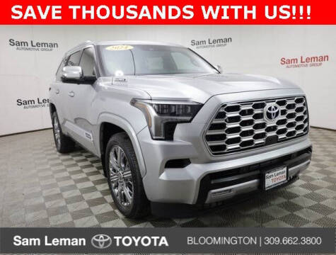 2024 Toyota Sequoia for sale at Sam Leman Toyota Bloomington in Bloomington IL