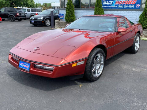 1988 Chevrolet Corvette for sale at Mack 1 Motors in Fredericksburg VA