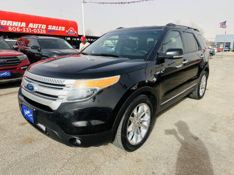 2012 Ford Explorer for sale at California Auto Sales in Amarillo TX