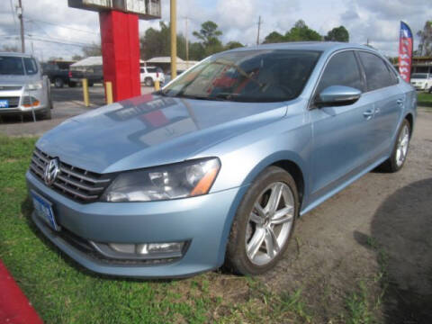 2012 Volkswagen Passat for sale at AUTO VALUE FINANCE INC in Houston TX