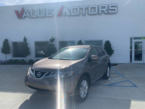 2013 Nissan Murano for sale at Value Motors Company in Marrero LA