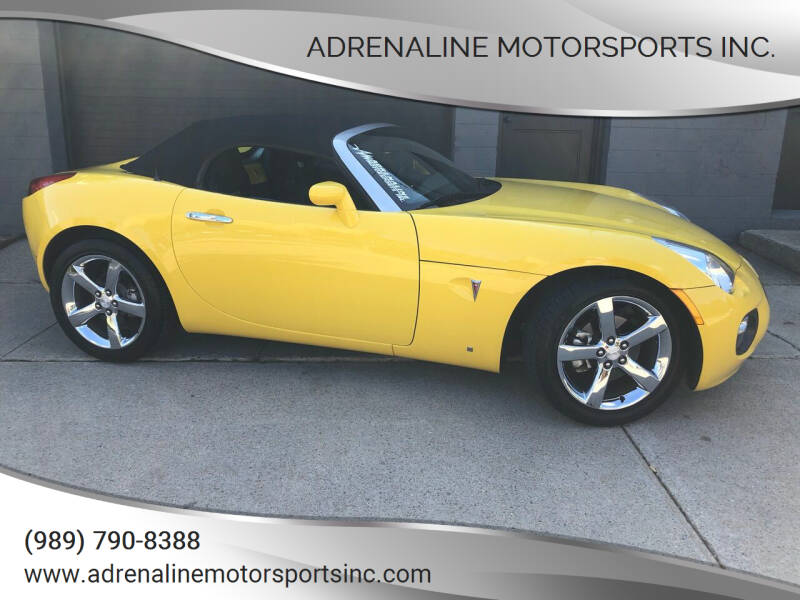 2007 Pontiac Solstice for sale at Adrenaline Motorsports Inc. in Saginaw MI