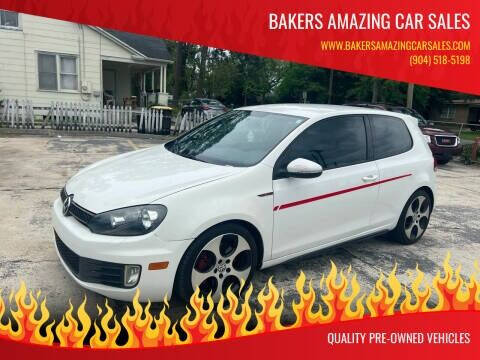 2012 Volkswagen GTI for sale at Bakers Amazing Car Sales in Jacksonville FL
