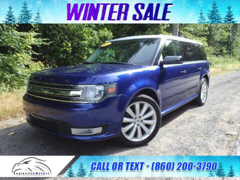 2014 Ford Flex for sale at EAGLEVILLE MOTORS LLC in Storrs Mansfield CT