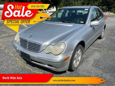 2002 Mercedes-Benz C-Class for sale at World Wide Auto in Fayetteville NC