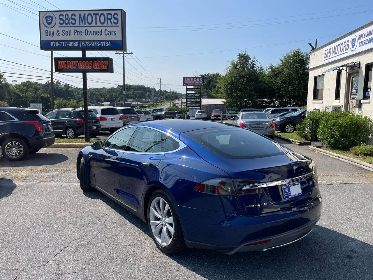 2015 Tesla Model S for sale at S & S Motors in Marietta, GA