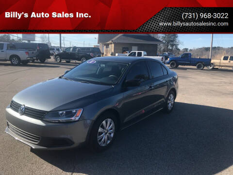 2014 Volkswagen Jetta for sale at Billy's Auto Sales in Lexington TN