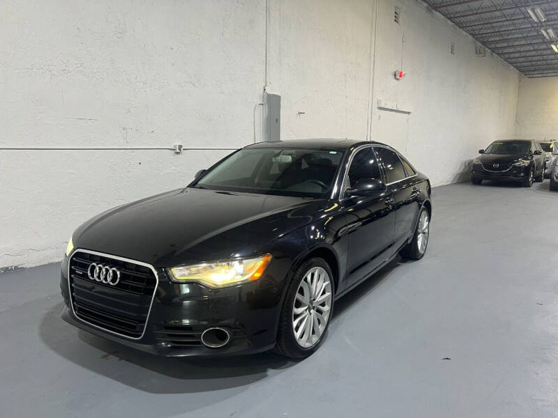 2014 Audi A6 for sale at Lamberti Auto Collection in Plantation FL
