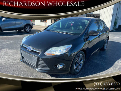 2014 Ford Focus for sale at RICHARDSON WHOLESALE in Fayetteville TN