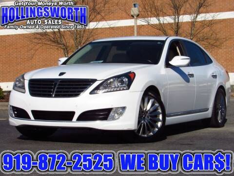 2014 Hyundai Equus for sale at Hollingsworth Auto Sales in Raleigh NC
