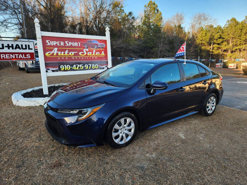 2020 Toyota Corolla for sale at Super Sport Auto Sales in Hope Mills NC