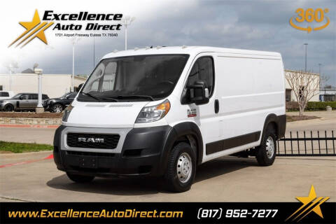 2019 RAM ProMaster for sale at Excellence Auto Direct in Euless TX