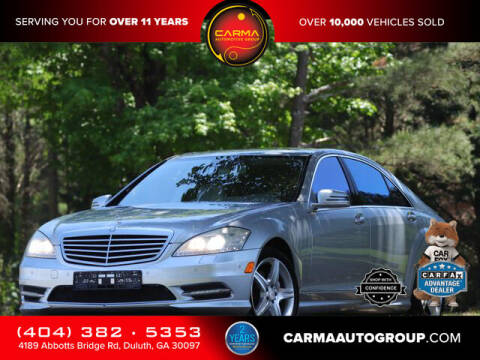 2010 Mercedes-Benz S-Class for sale at Carma Auto Group in Duluth GA
